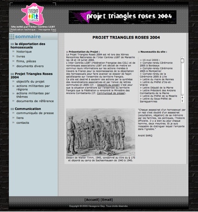 Projet Triangles Roses