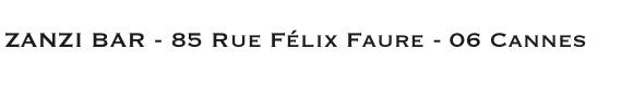 Le Zanzi Bar