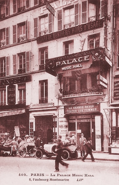 le Palace dans les annes 20