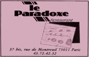 le Paradoxe
