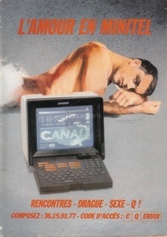 1985 Minitel Rose
