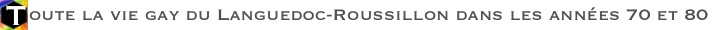Toute la vie gay du Languedoc-Roussillon dans les annes 70 et 80