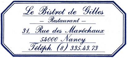 Le Bistrot de Gilles
