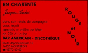Rouge et Noir